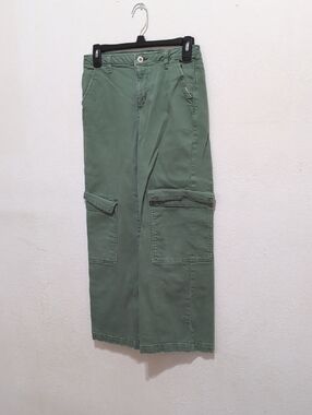 art class Olive Green Cargo Wide-Leg Pants
